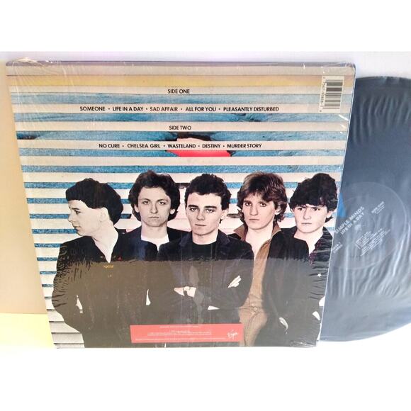 Simple Minds Life In A Day Vinyl LP Record Album Synth-Pop New Wave Hype Sticker - Picture 4 of 6